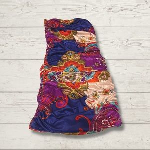 Stretchy tube strapless dress